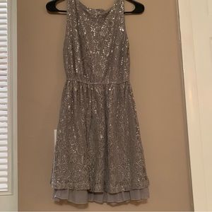 Silver Sparkly Dress